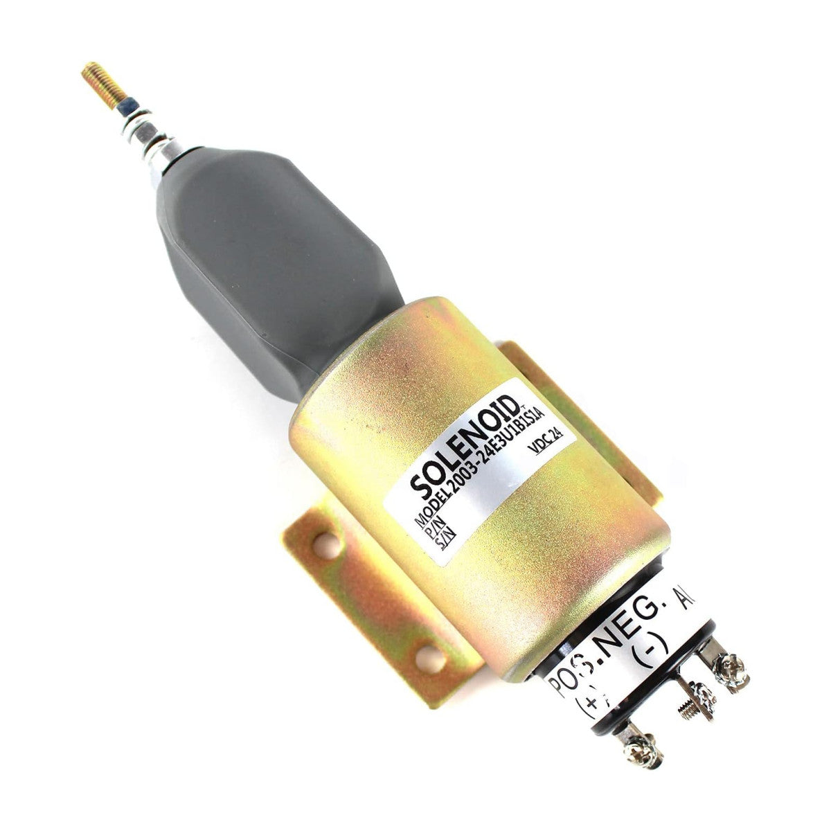 2003-24E3U1B1S1A 24V Stop Solenoid Fuel Shutdown Solenoid for Woodward Diesel Engine - Sinocmp