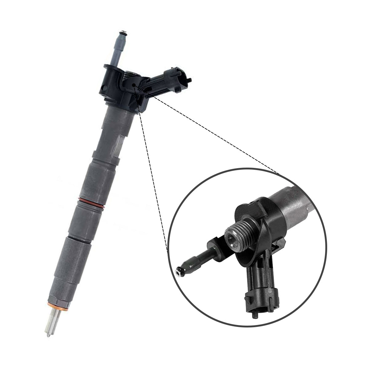 2011-2016 Chevy/GMC 2500/3500 Duramax LML 6.6L Diesel Fuel Injector 0445117010 0986435410 - Sinocmp