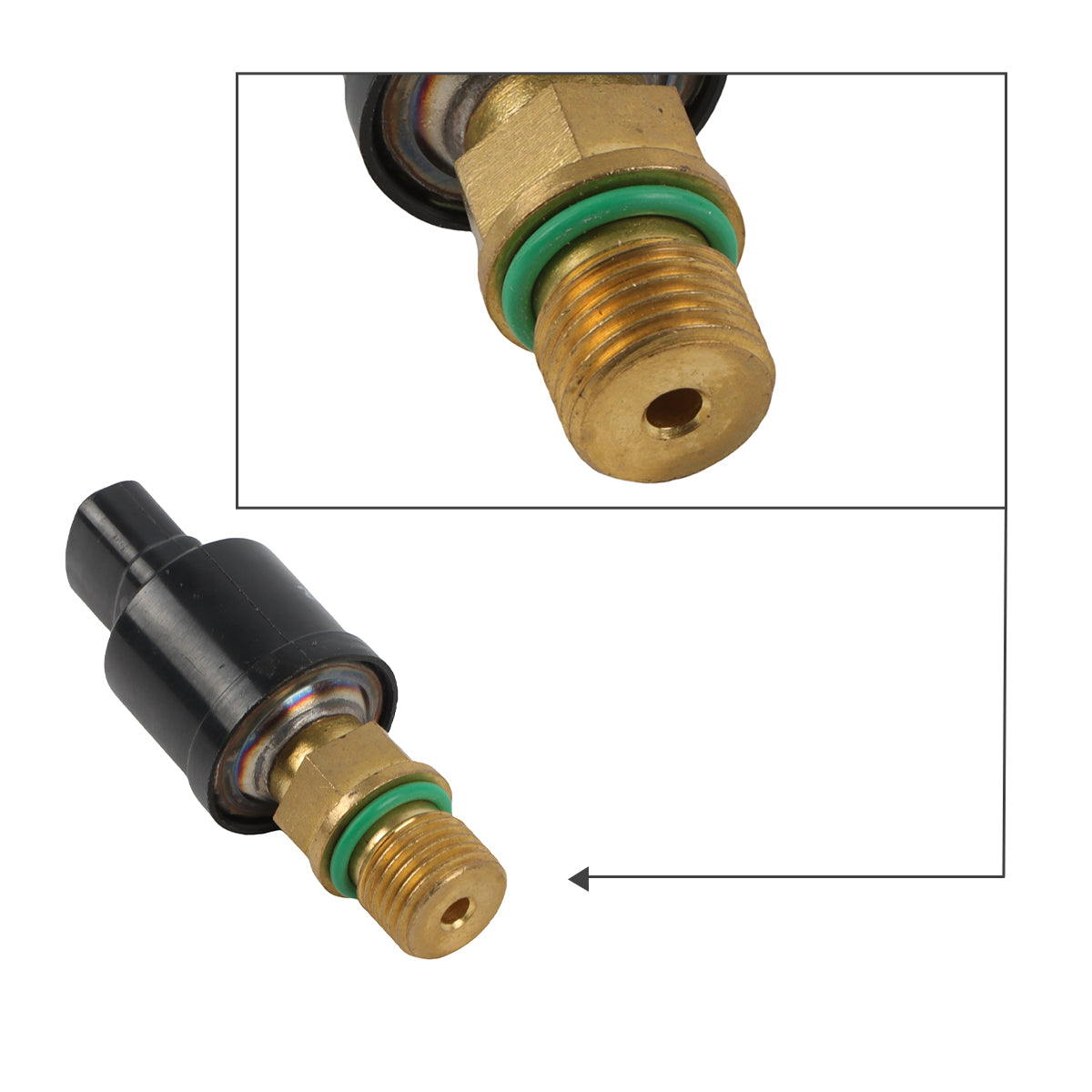 20PS981-2 P3Z Pressure Switch for Hyundai R150 R220-5 Excavator - Sinocmp