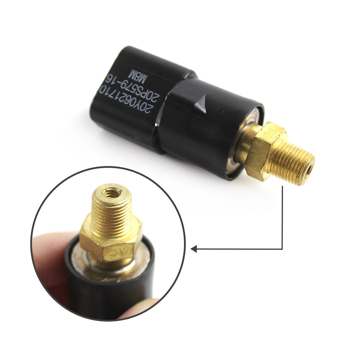 20Y-06-21710 Pressure Switch for Komatsu Excavator PC400LC-8 PC200-6 - Sinocmp