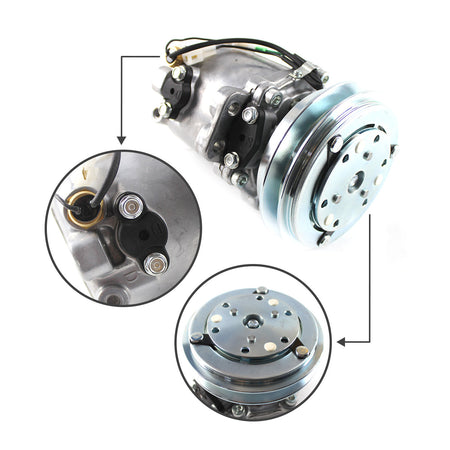 20Y-979-3110 Air Conditioning Compressor for Komatsu PC120-6 - Sinocmp
