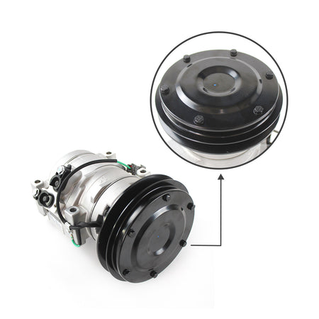 10S15C A/C AC Compressor 20Y-979-6121 447220-4053 for Komatsu PC200-7 PC200-8 PC220-8 PC270-8 PC300-8 Excavator