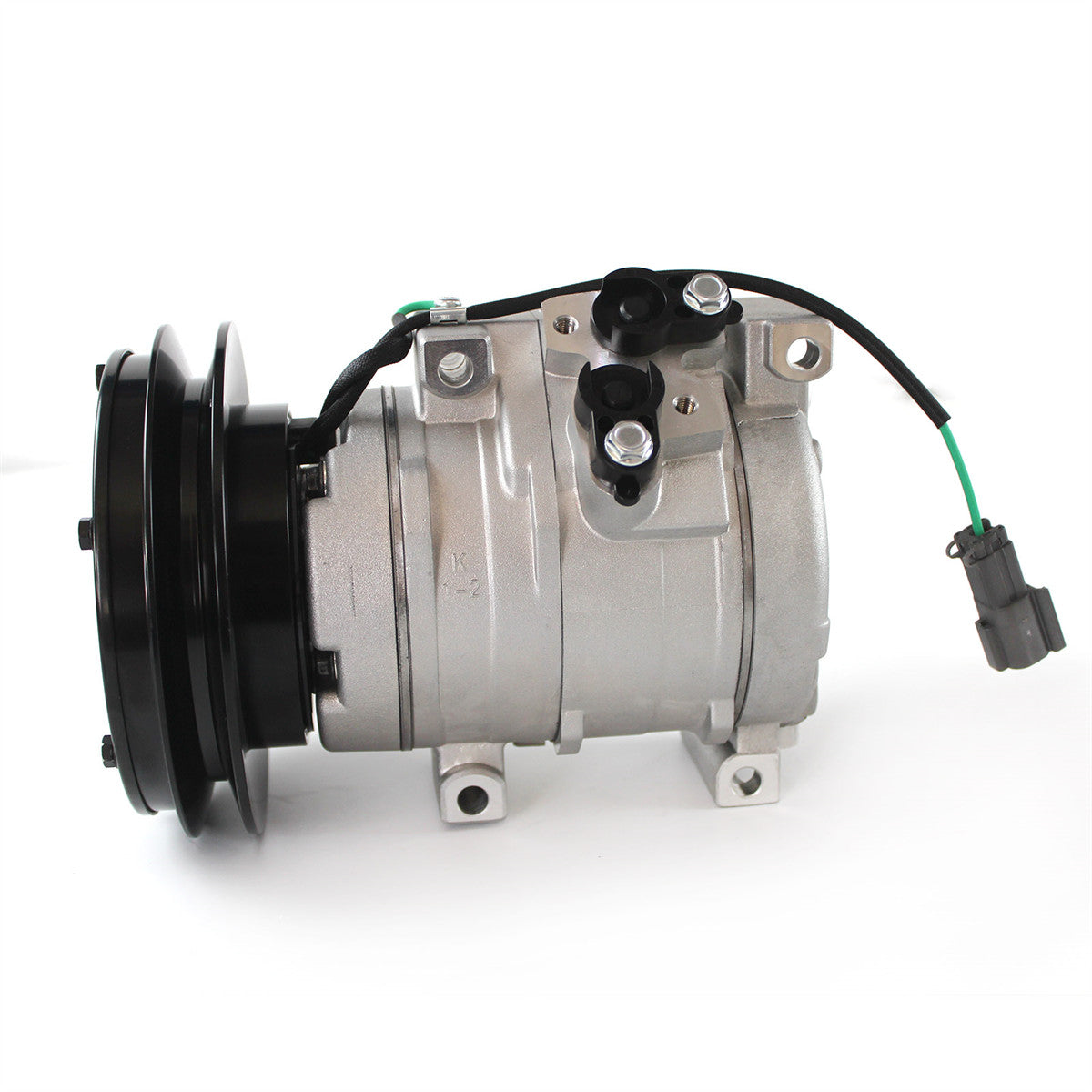 10S15C A/C AC Compressor 20Y-979-6121 447220-4053 for Komatsu PC200-7 PC200-8 PC220-8 PC270-8 PC300-8 Excavator