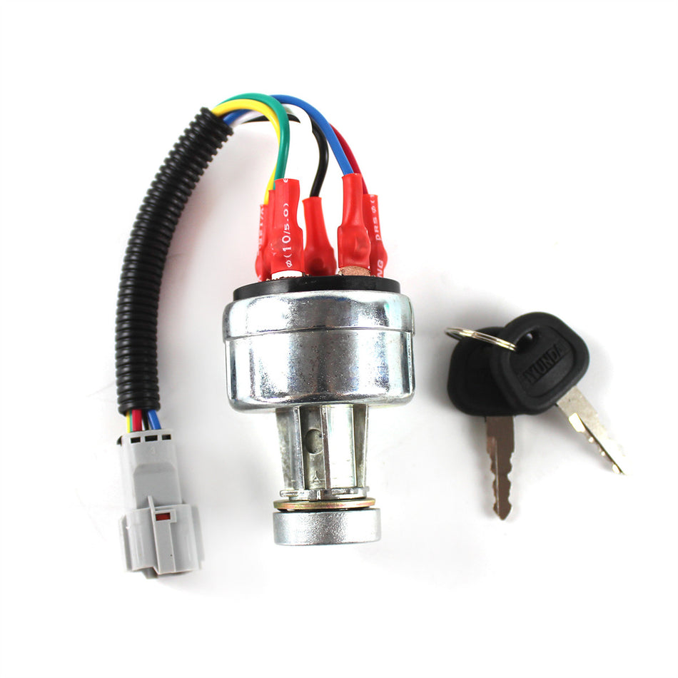 21N4-10400 Ignition Switch for Hyundai R150-7 R210-7 R215-7 R220-7 - Sinocmp