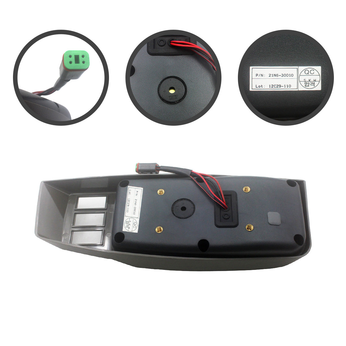 21N6-30010 Monitor Display Panel for Hyundai Robex R215-7 R215-7C - Sinocmp