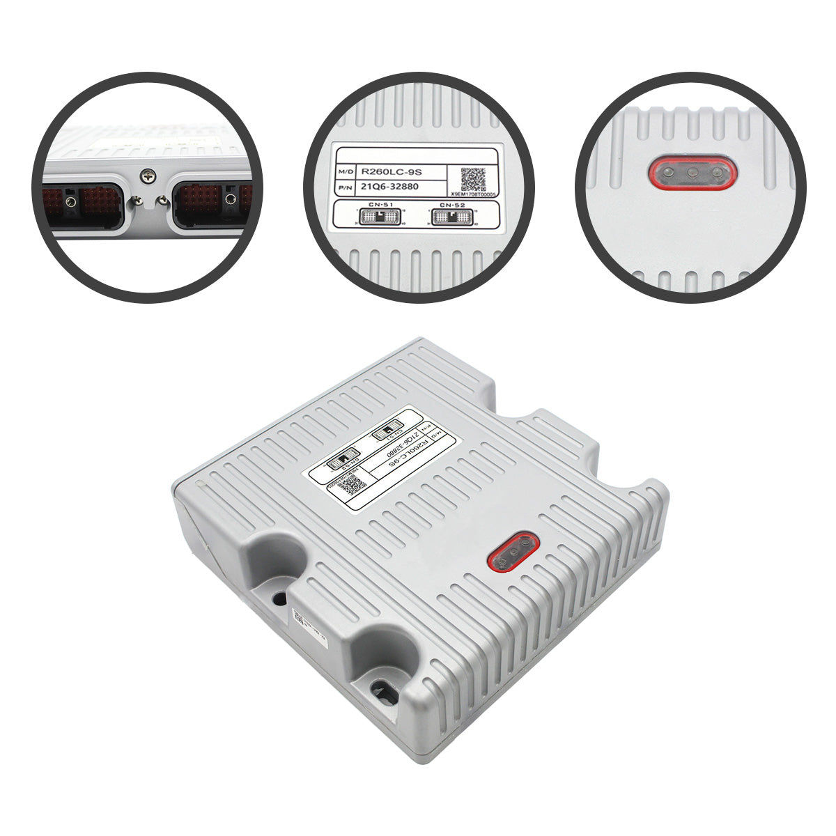 21Q6-32880 MCU Controller for Hyundai R220LC-9S Excavator - Sinocmp