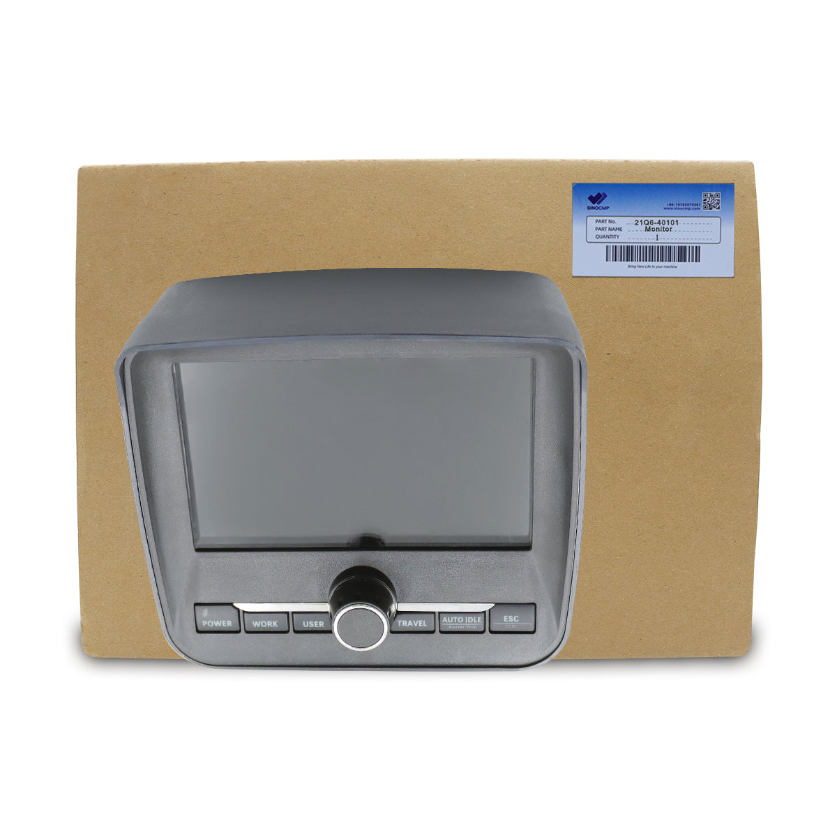 21Q6-40101 Monitor Display Cluster for Hyundai R250LC-9 R290LC-9 R320LC-9 - Sinocmp