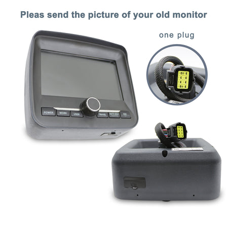 21Q6-55500 Monitor Gauge Cluster for Hyundai R330LC-9A R220LC-9A R250LC-9A - Sinocmp