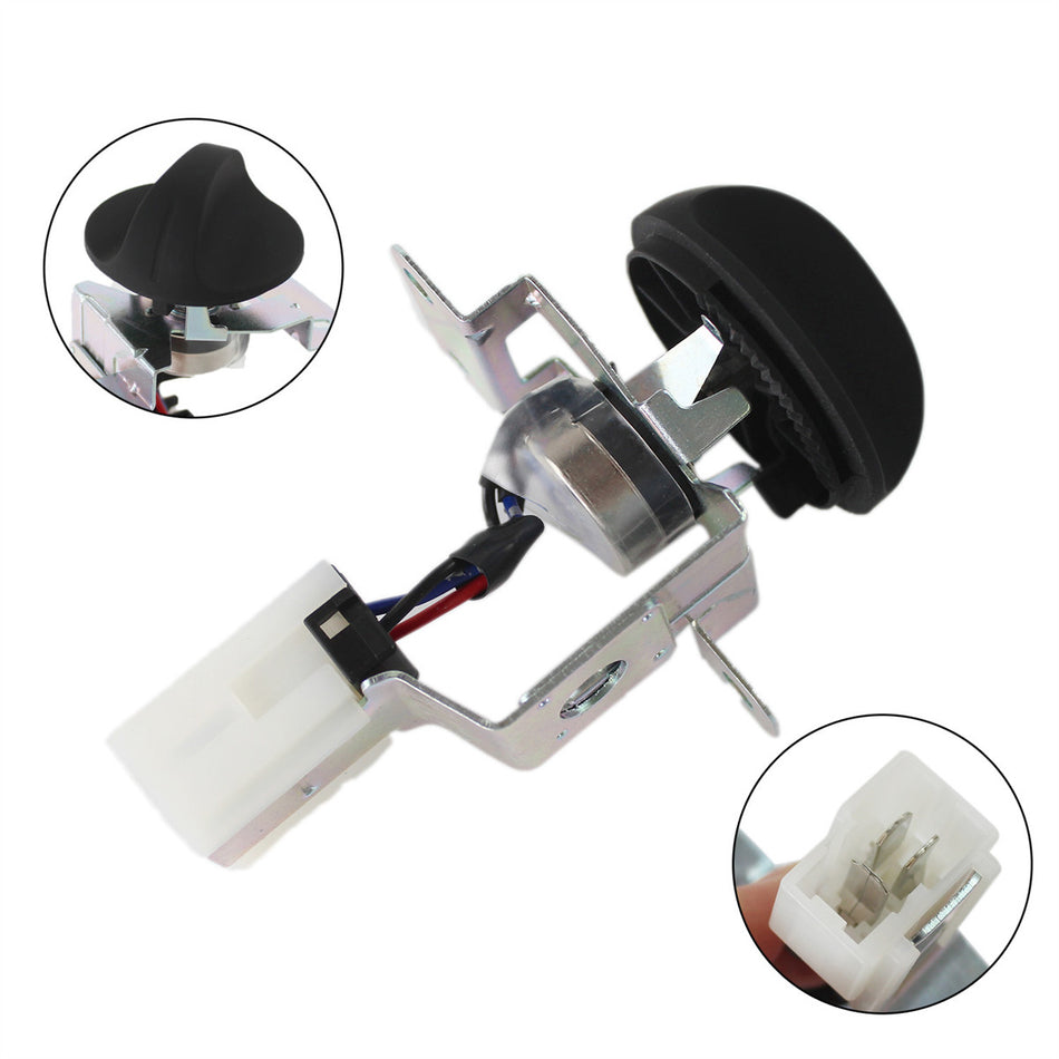 22U-06-22420 Throttle Motor Knob with Mounting Brackets for Komatsu PC200-8 PC200-7 - Sinocmp