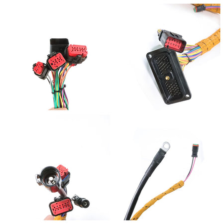 267-8049 Chassis Outer External Wiring Harness Assembly - Plug Detail