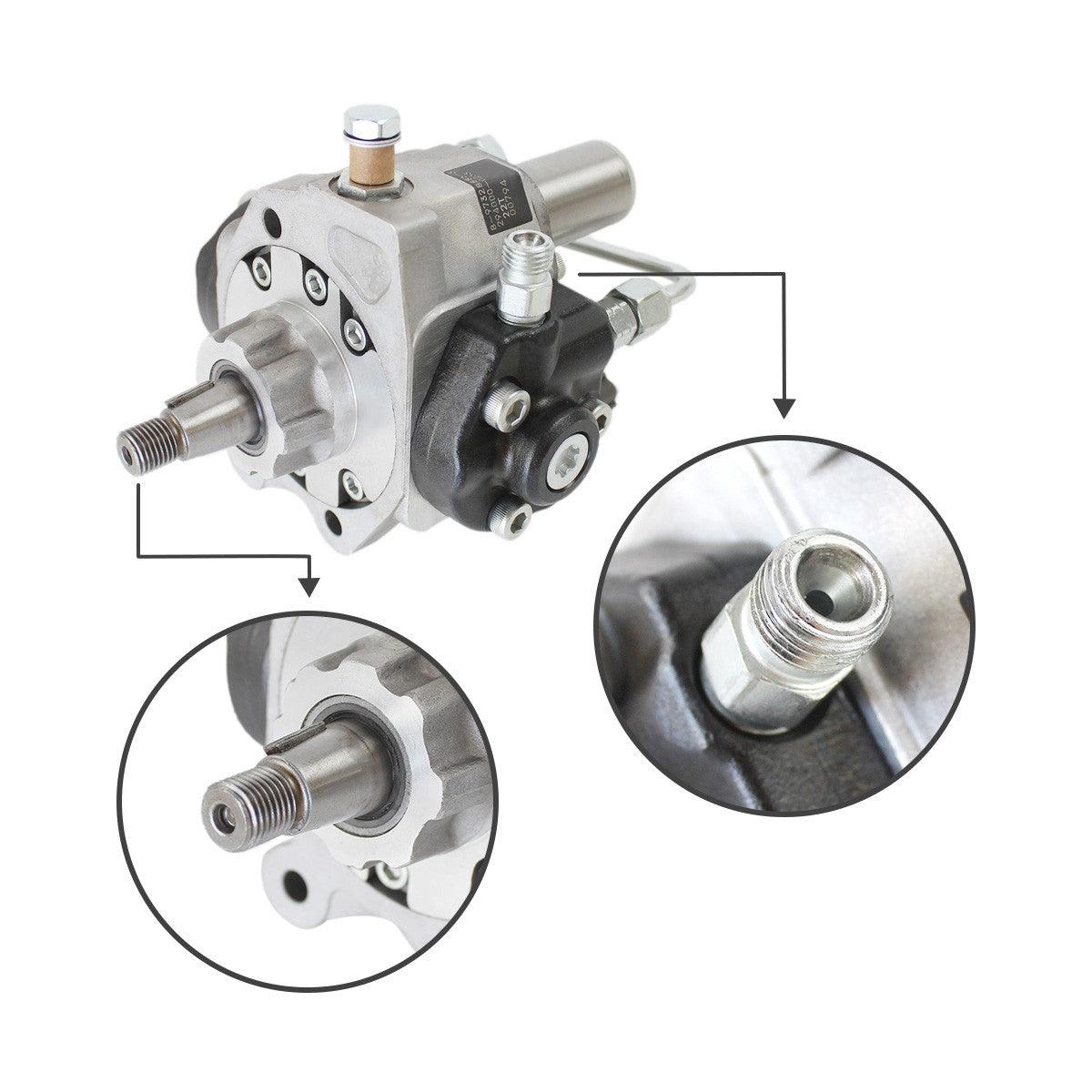 294050-0060 RE546126 RE534156 Fuel Injection Pump for S450 Engine John Deere Tractor - Sinocmp