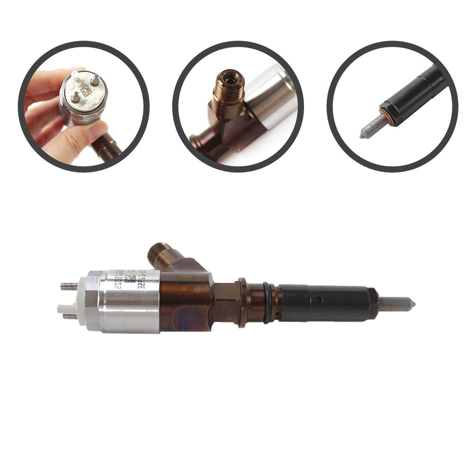 306-9380 3069380 Fuel Injector for Caterpillar C6.4 C6.6 C4.4 Engine - Sinocmp