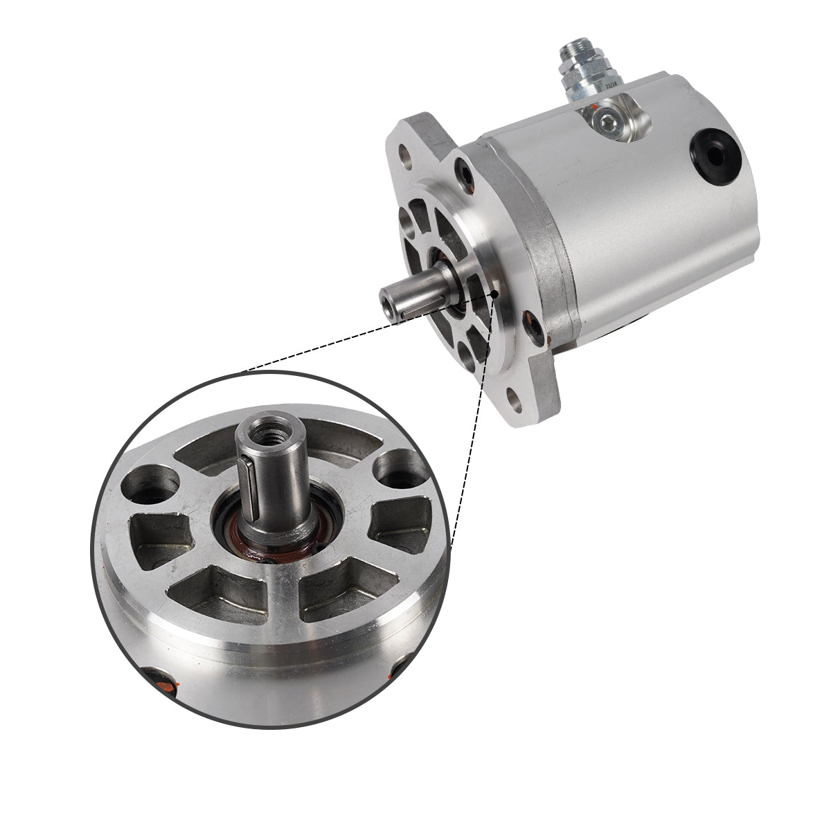 307-3036 Hydraulic Fan Motor for Caterpillar CAT Skid Steer Loader 216B 226B 232B 236B - Sinocmp
