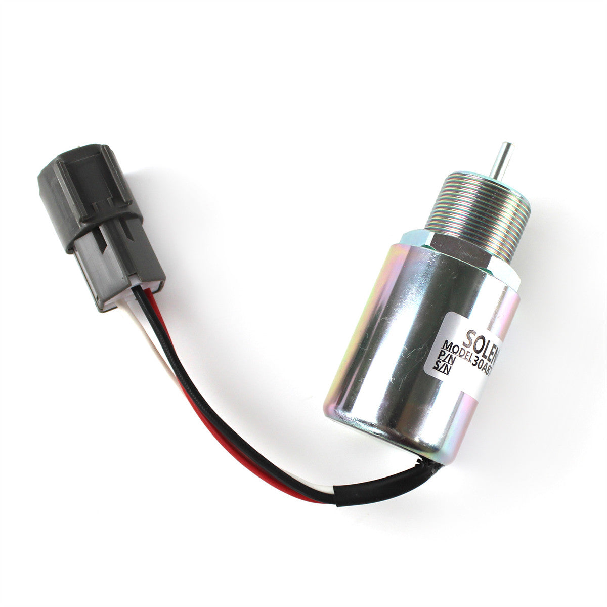30A87-10400 Stop Solenoid 12V for Mitsubishi S3L2-61SD S3L2-61SDH - Sinocmp