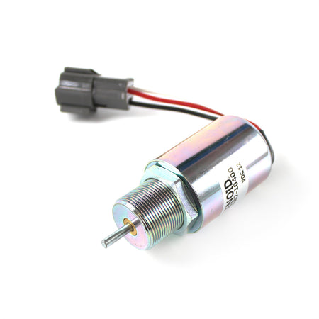 30A87-10400 Stop Solenoid 12V for Mitsubishi S3L2-61SD S3L2-61SDH - Sinocmp