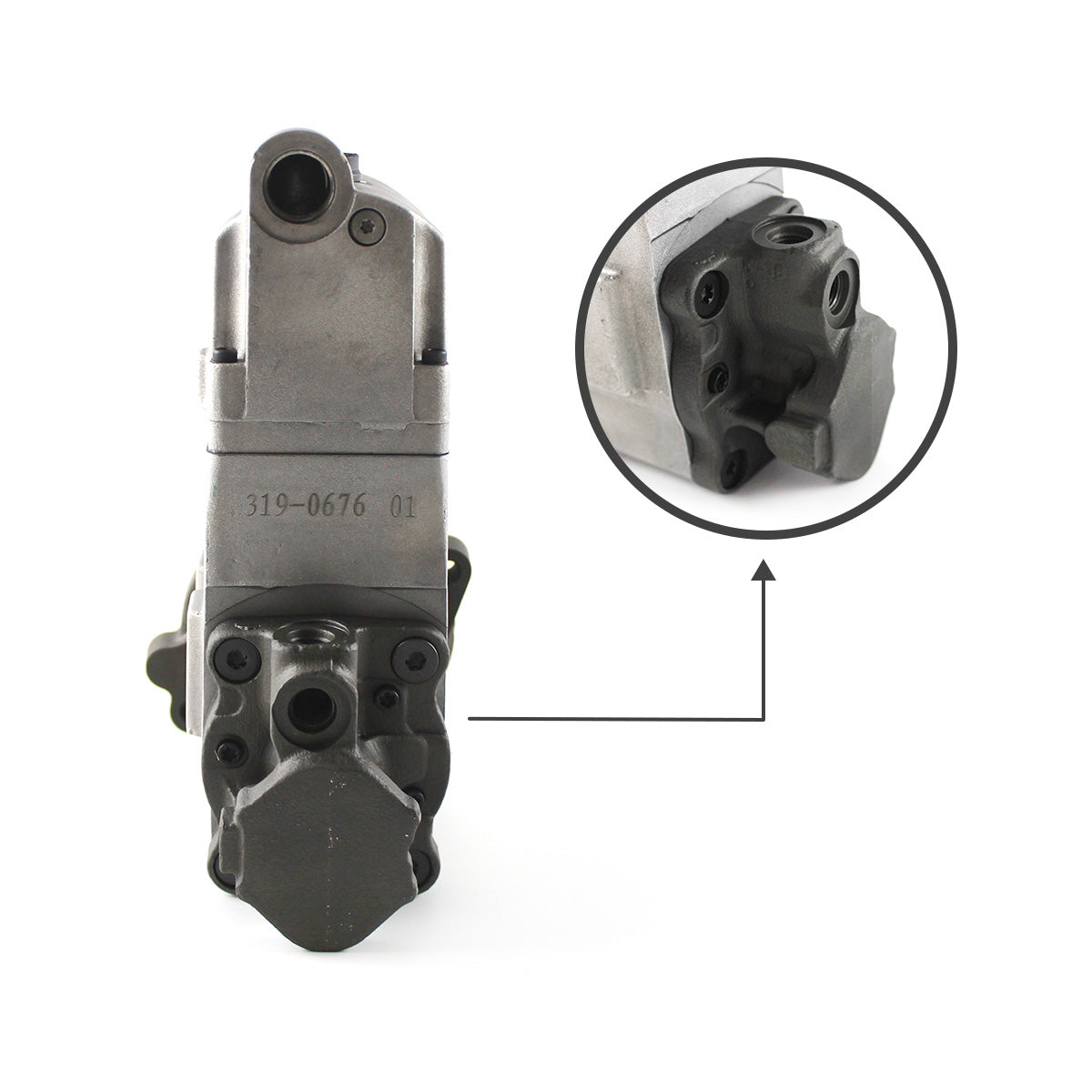 319-0676 204-4945 Fuel Injection Pump for Caterpillar C-9 Engine E330C - Sinocmp