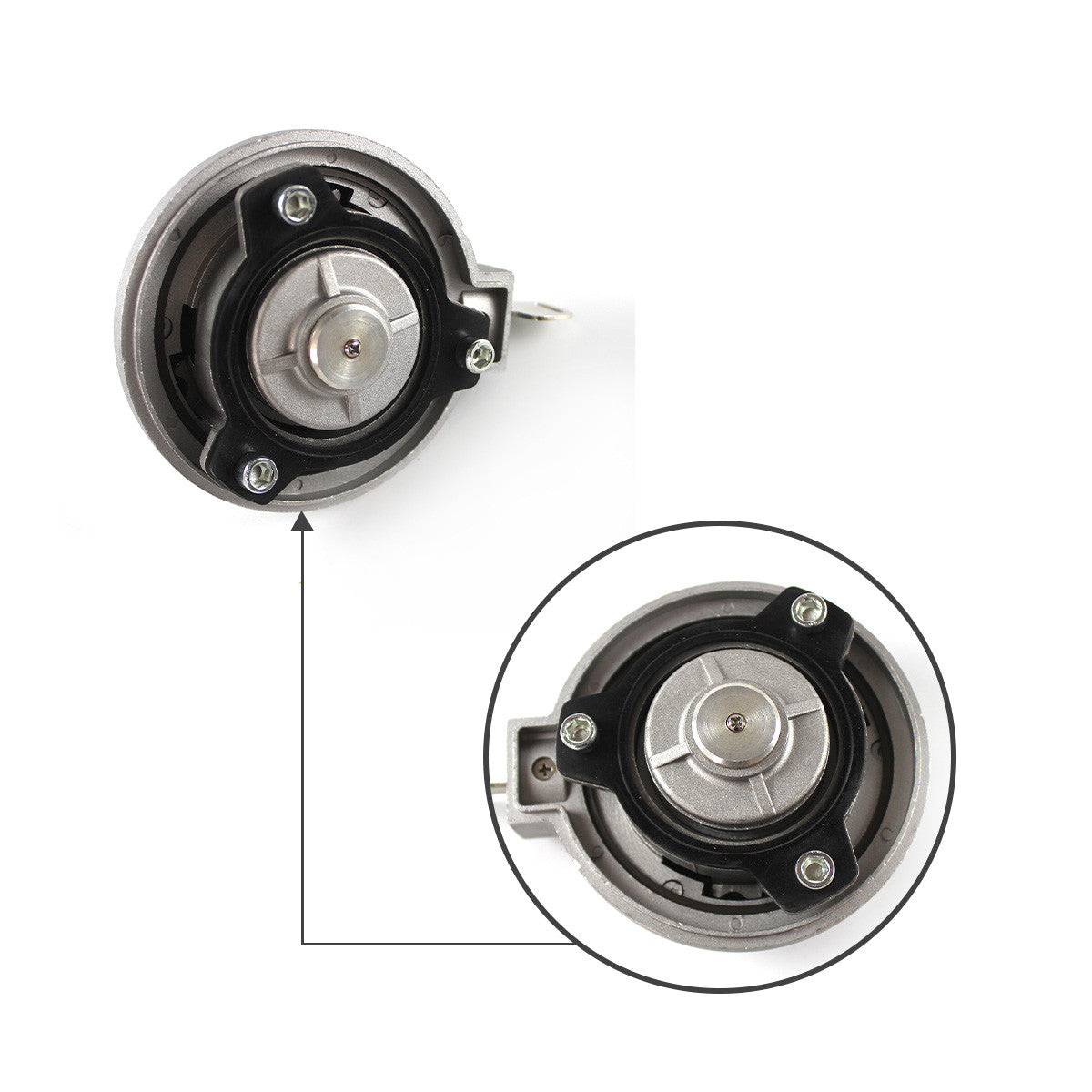 31EH-00040 Air Breather Tank Cap for Hyundai R215-7 R250LC-7 R200W-7 - Sinocmp