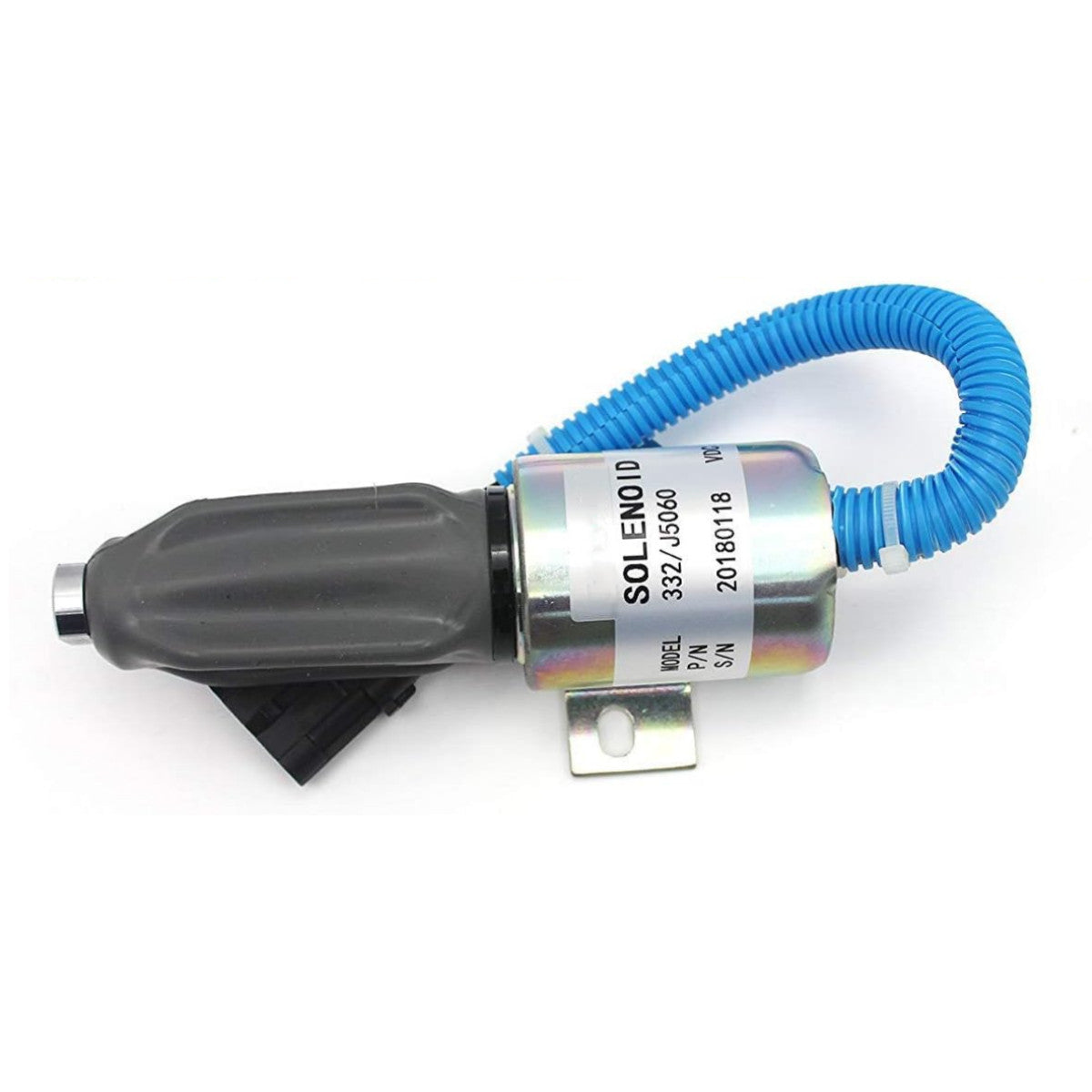 332 J5060 24V Engine Shut Off Solenoid Stop Solenoid for JCB JS130 Stopper Motor - Sinocmp