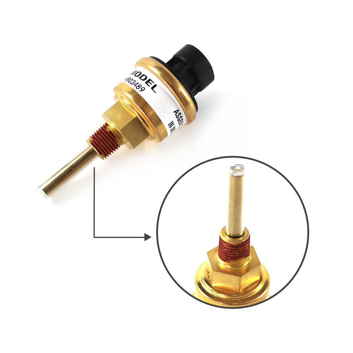 3612521 4903489 Coolant Fluid Level Sensor Switch for Cummins L10 M11 ISM N14 - Sinocmp