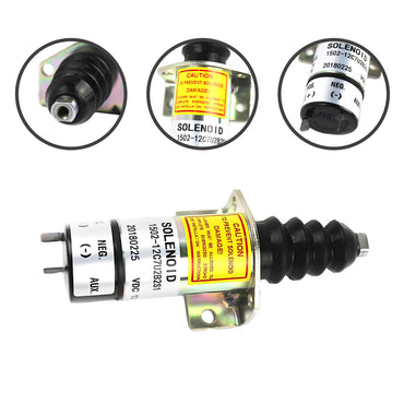 366-07197 SA-3405T 1502-12C7U2B2S1 Cierre la válvula solenoide de parada para el motor Cummins diesel