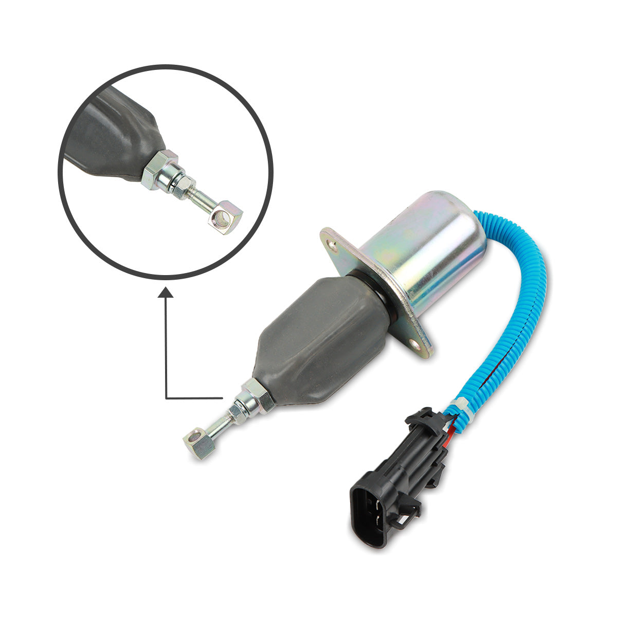 3800723 5016244AA SA-4981-12 Stop Solenoid Valve for Cummins Engine - Sincomp