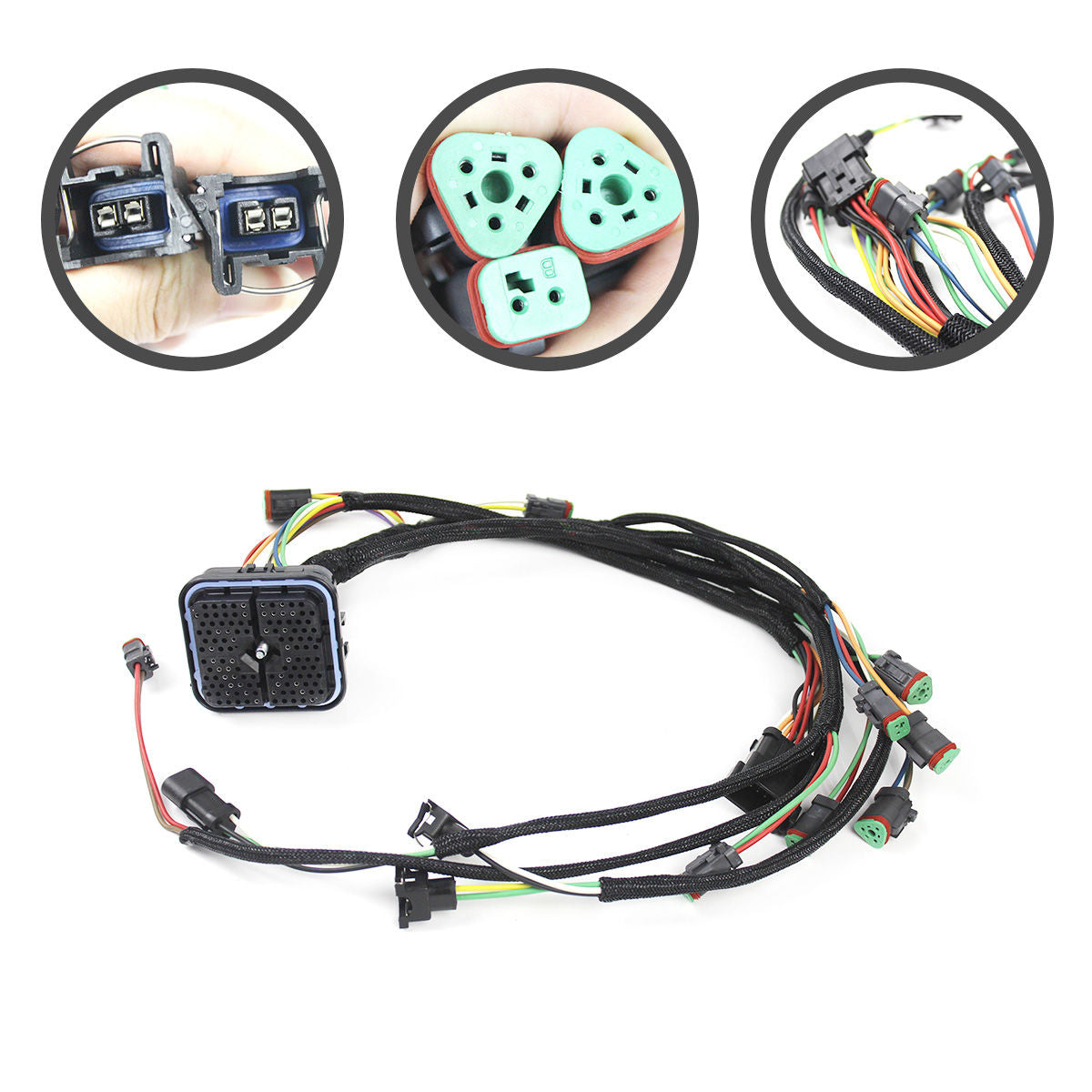 3812499 Engine Wiring Harness for CAT 324D 325D 326D C7 Engine - Sinocmp