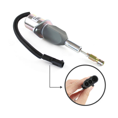 3928161 SA-4293-24 Shut Off Solenoid Valve for Cummins 6C 8.3 - Sinocmp
