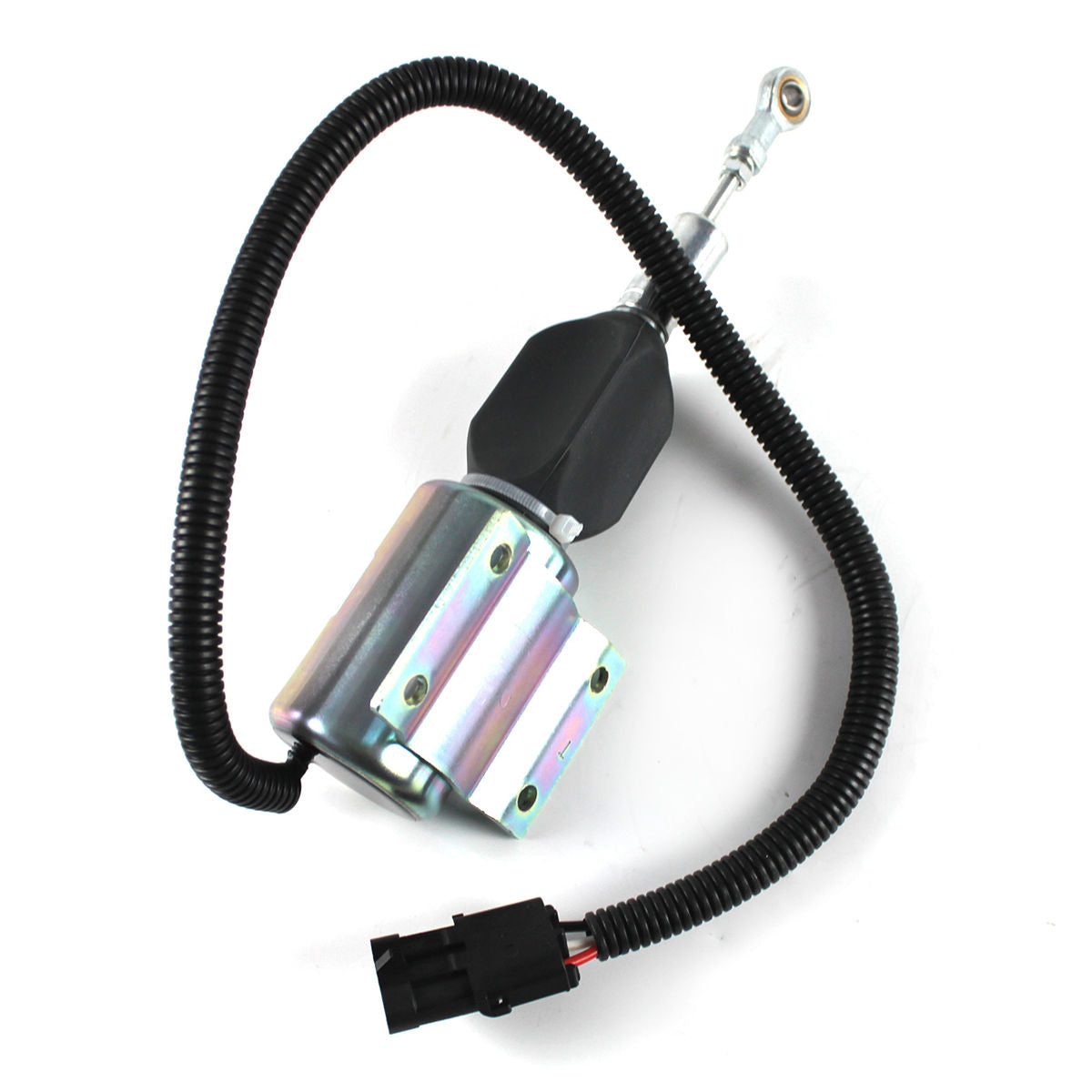 3930236 SA-4348-24 Fuel Shutoff Solenoid Valve 24V for Cummins 6C 8.3 Engine - Sinocmp