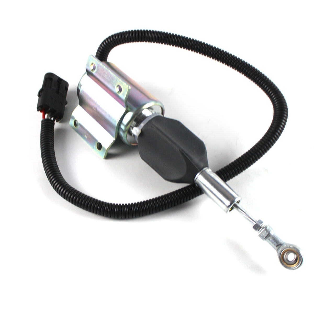 3930236 SA-4348-24 Fuel Shutoff Solenoid Valve 24V for Cummins 6C 8.3 Engine - Sinocmp