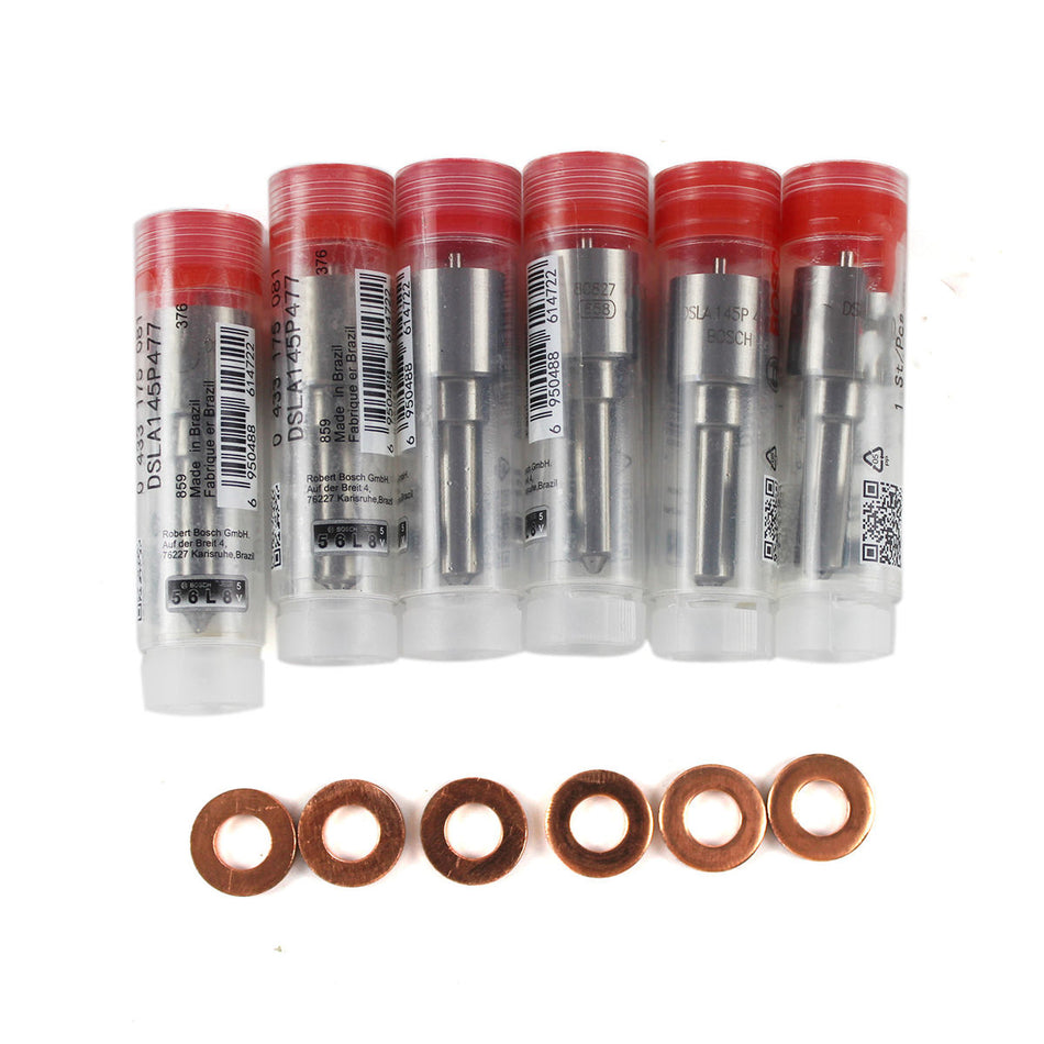 6PCS Fuel Injector Nozzles 3930324 for Cummins Engine 5.9L - Sinocmp