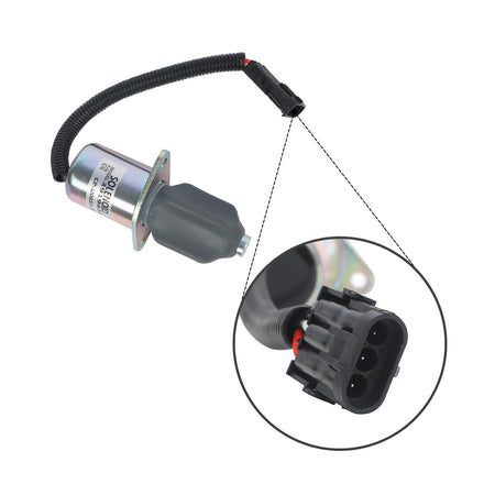3931196 3919423 SA-4754-24 Shut Off Solenoid Valve for Cummins Engine - Sinocmp