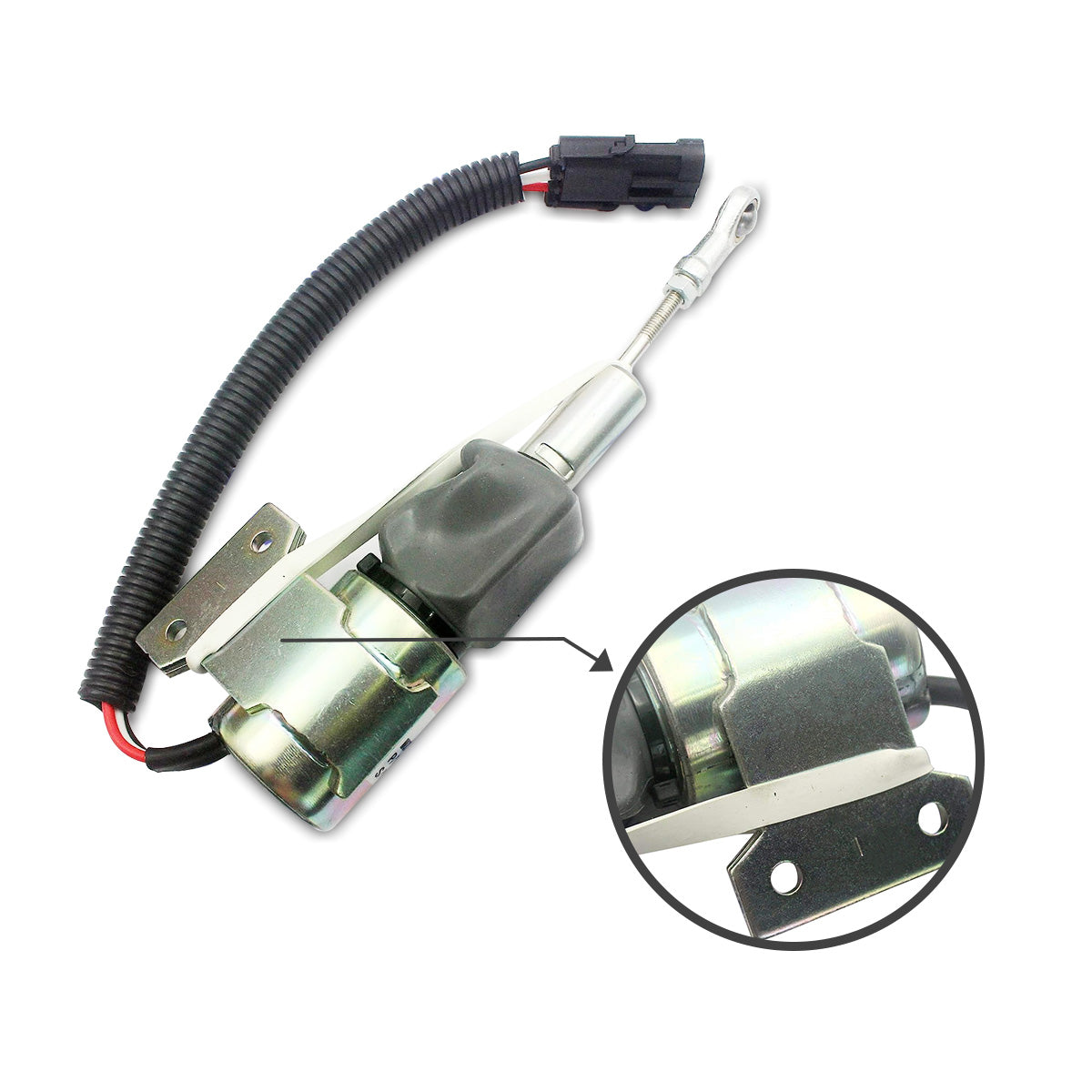 3932529 SA-4756-12 12V Stop Shut Off Solenoid Valve for Cummins 4BT/6BT Engine - Sinocmp