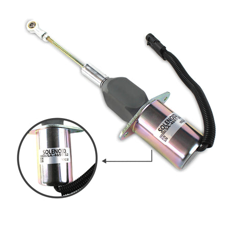 3934174 SA-4697-12 Cutoff Solenoid Valve for Cummins 5.9 Engine - Sinocmp