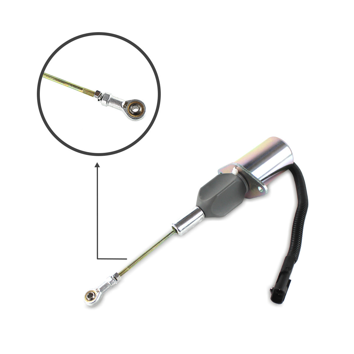 3934174 SA-4697-12 Cutoff Solenoid Valve for Cummins 5.9 Engine - Sinocmp