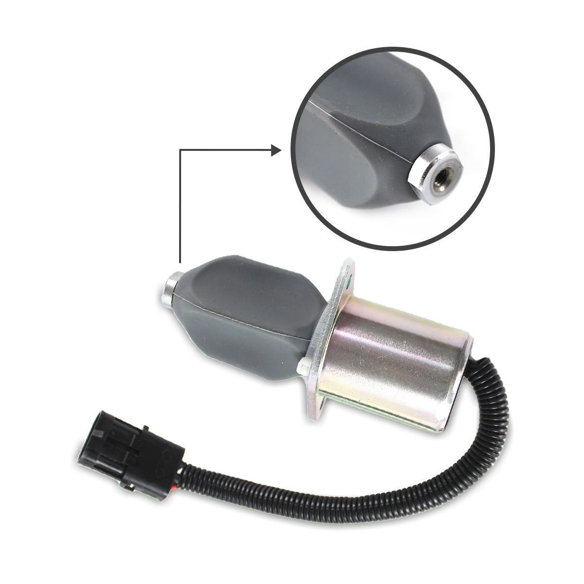 3934972 1753ES-12A6UC3B1S1 Stop Solenoid Valve for Cummins Engine - Sinocmp