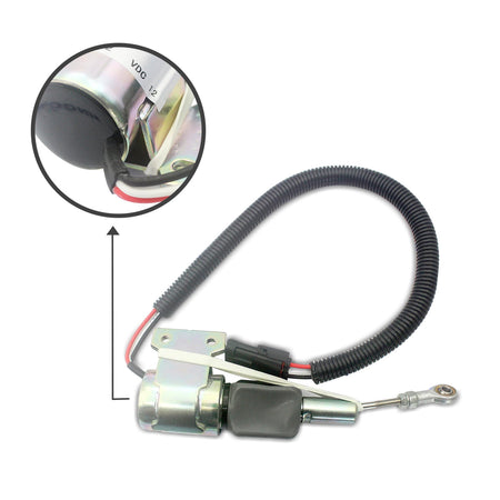 3935429 SA-4755-12 Fuel Shutdown Solenoid for Cummins 6BT 5.9L Engine - Sinocmp