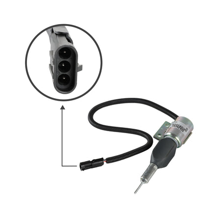 3935430 SA-4755-24 Stop Solenoid Valve for Cummins 6BT 5.9L Engine - Sinocmp