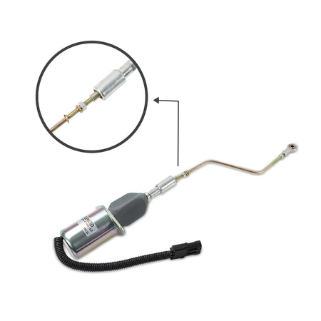 3935458 Fuel Shutdown Solenoid Valve for Cummins 6BT Engine - Sinocmp