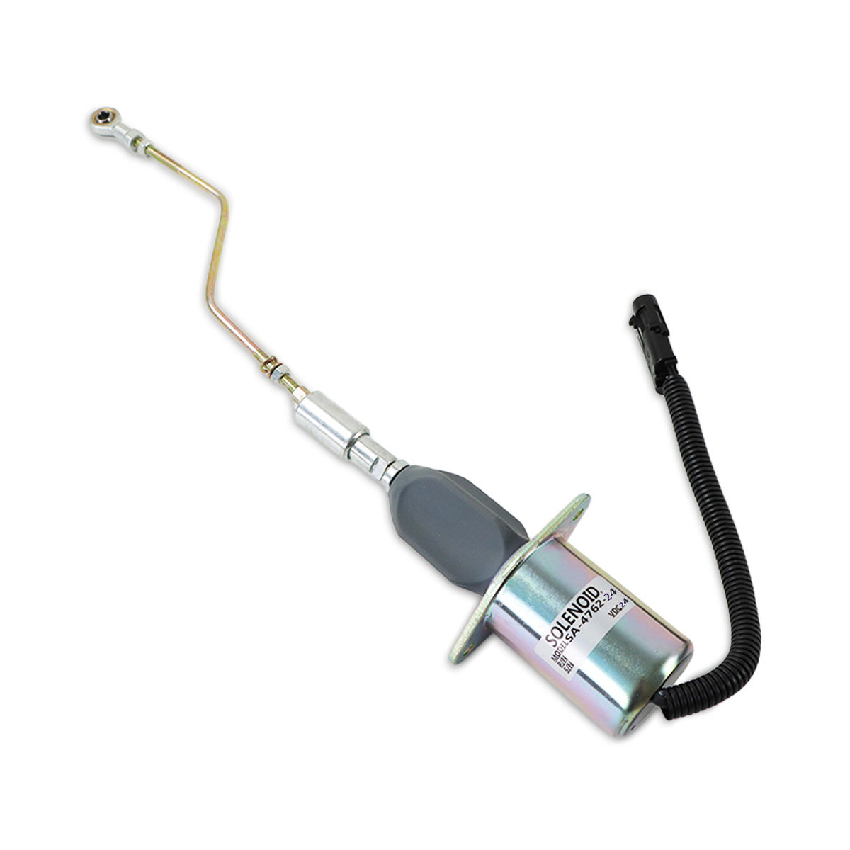 3935457 SA-4762-24 24V Fuel Shutoff Solenoid Valve for Cummins 4BT 6BT 5.9L 8.3L - Sinocmp