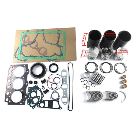 3D95S 3D95S 3D95S-W-1 Engine Rebuild Kit for Komatsu PC50UU-1 Excavator - Sinocmp