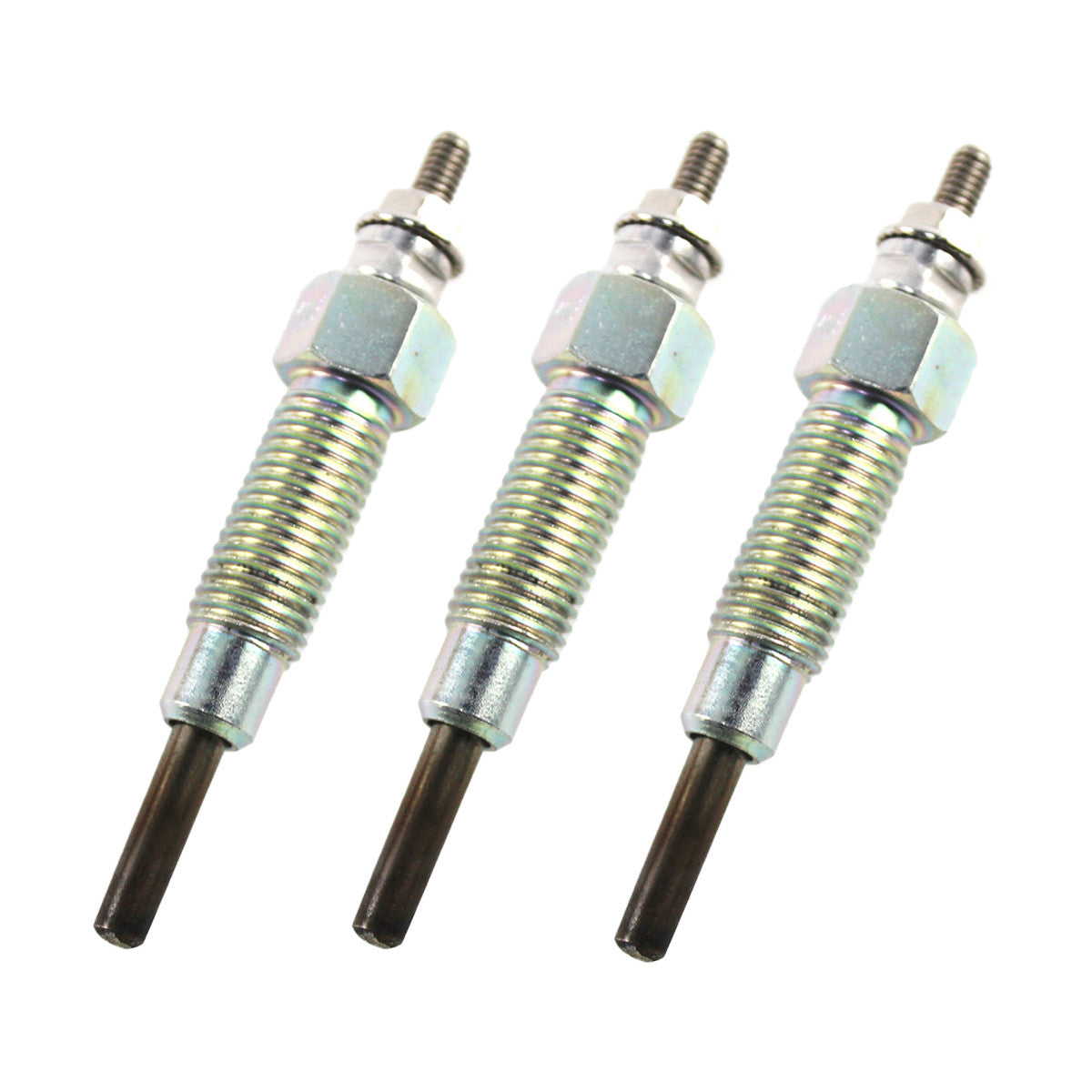 3PCS 3LB1 3LD1 Glow Plugs 8-97106549-4 for Isuzu Engine Hitachi JCB Excavator Generator - Sinocmp