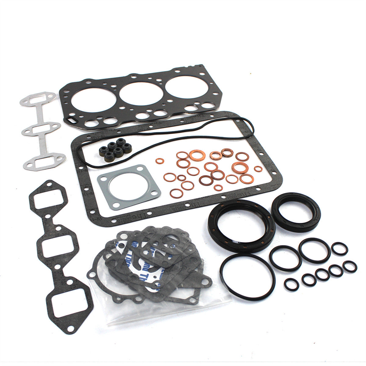 3TNA72 Engine Gasket Kit for Yanmar 3TNA72UJ Kobelco SK15 Excavator - Sinocmp