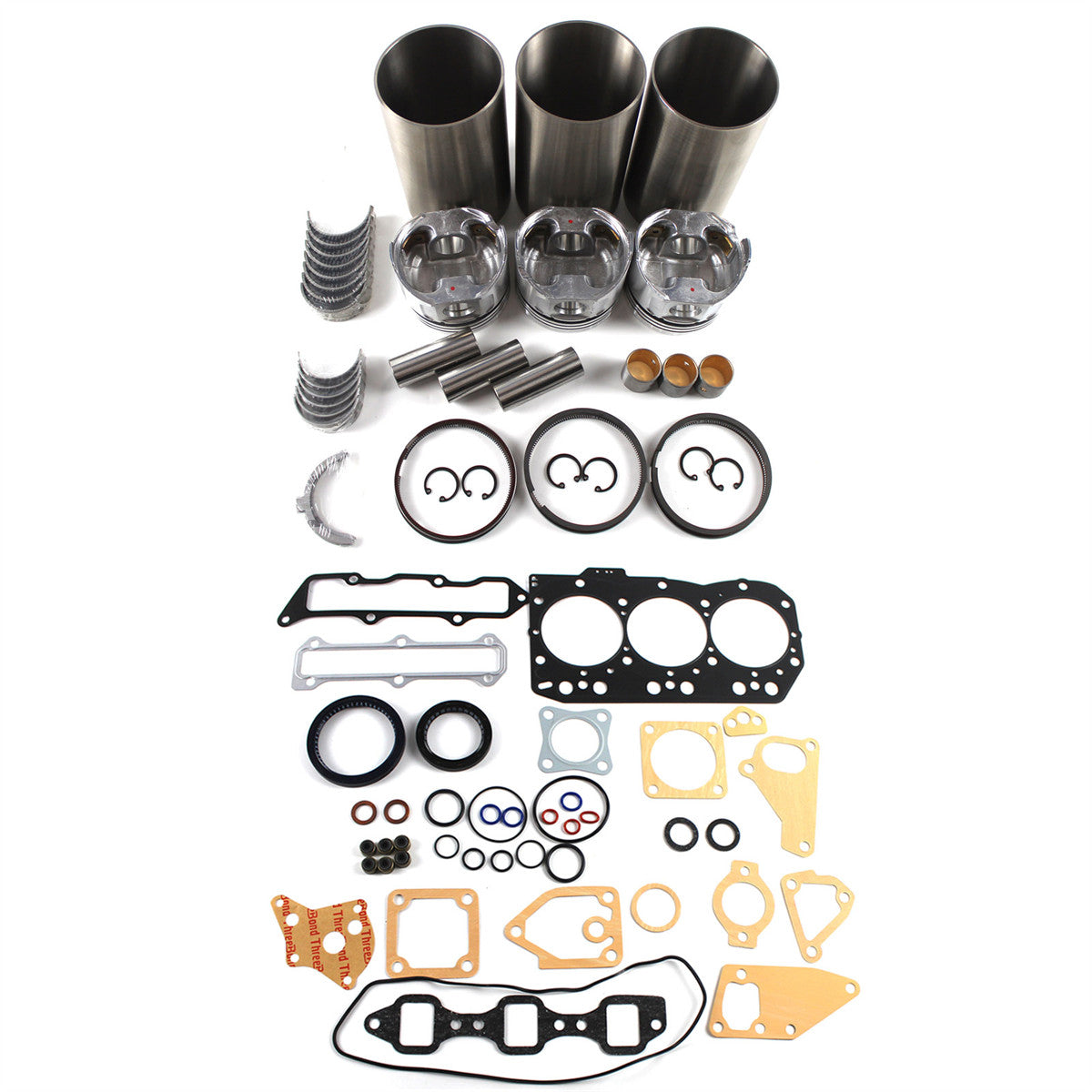 3TNE82A Engine Rebuild Kit for Kobelco SK30SR SK35SR-1 Excavator - Sinocmp