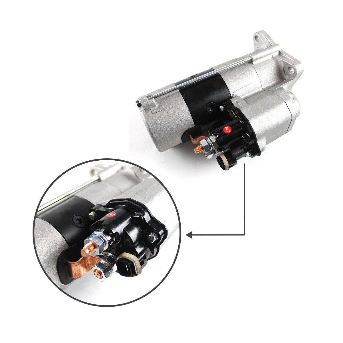 432-1691 1PC C4.4 24V 10T Starter Motor for Caterpillar 2384D 2484D 559D 579D - Sinocmp