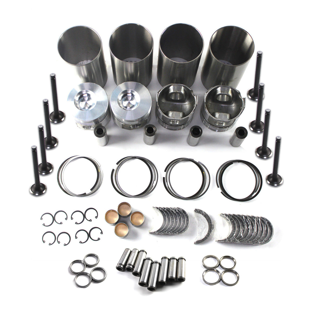 4D84-2 4D84E-2 Engine Overhaul Rebuild Kit for Yanmar B6 Komatsu PC40-7 PC50UU-2 - Sinocmp