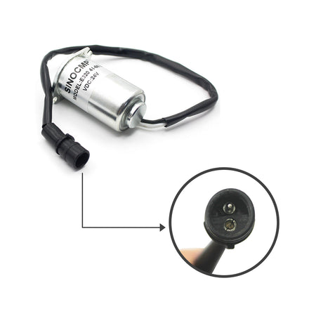 4I-5674 24V Hydraulic Pump Solenoid Valve for CAT E320 E312 E315 - Sinocmp