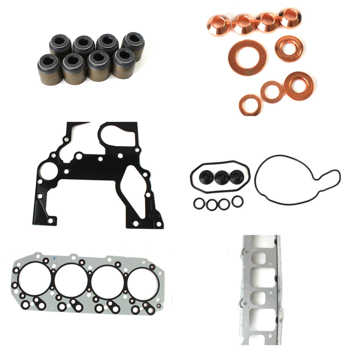 4JB1 Engine Overhaul Gasket Kit for Bobcat 843 853 1213 Skid Steer Loader - Sinocmp