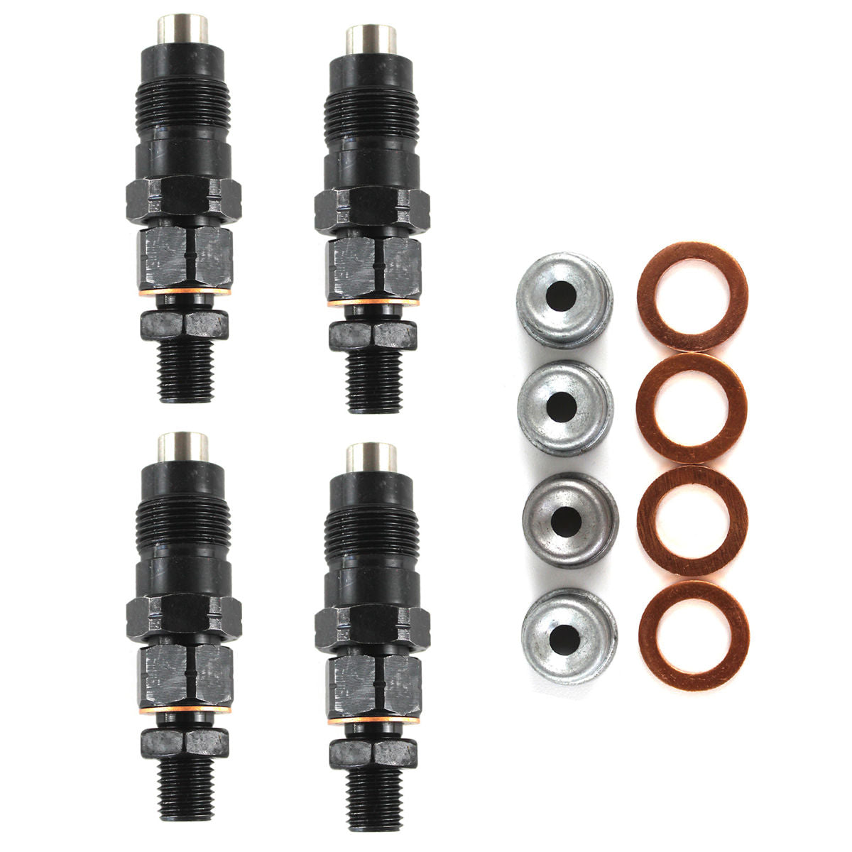 4PCS Fuel Injector Nozzle 7023120 6722147 for Bobcat 331 334 - Sinocmp