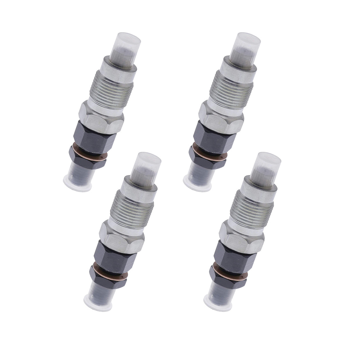 4PCS Fuel Injector 1C010-53010 for Kubota V3 V3300 V3600T V3800 Engine - Sinocmp