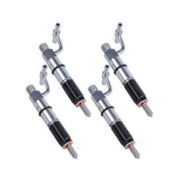 4PCS Fuel Injector 3154672 for Caterpillar CAT 279C 259B3 279C2 Engine